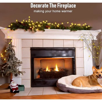 Светодиодная гирлянда пчёлка 2 м 20 led на батарейках