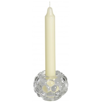 Подсвечник стеклянный для чайной или столовой свечи 3 в 1 Bolsius 6,5 х 7,5 см TRA