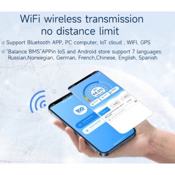 Smart bms daly 100balance 8s-24s 150 A БМС BT+RS485+CAN+WIFI