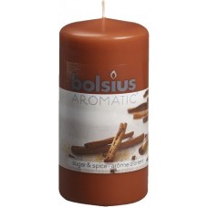Свеча ароматическая корица 6х12 см 60/120-65Б