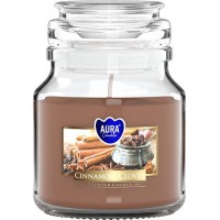 Свічка ароматизована кориця-гвоздика 10 см (snd71-374)