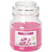 Свеча ароматизированная Bispol Роза 10 см (snd71-78)