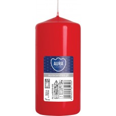 Свеча цилиндр красная Bispol 10 см (sw50/100-030)
