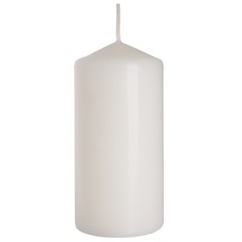 Свеча цилиндр белая Bispol 12 см (sw60/120-090)