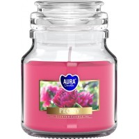 Свеча ароматизированная пион Bispol 10 см (snd71-157)