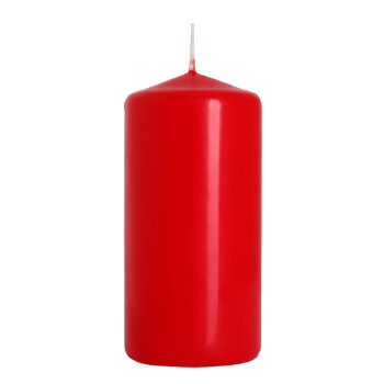 Свічка циліндр червона 10 см (sw50/100-030)