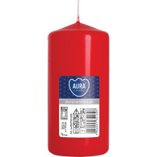 Свічка циліндр червона 10 см (sw50/100-030)