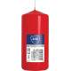 Свічка циліндр червона 10 см (sw50/100-030)