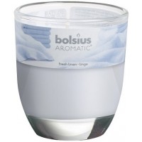 Свічка ароматична в склі свіжість білизни (72-98Б FLN)