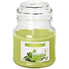 Свеча ароматизированная Bispol Зеленый чай 10 см (snd71-83)