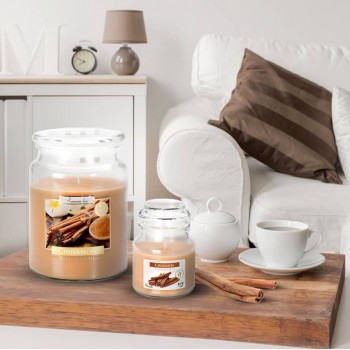 Свеча ароматизированная Bispol Корица 10 см snd71-65