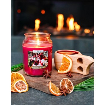 Свеча ароматизированная глинтвейн Bispol 10х14 см (snd99-195)