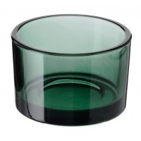 Подсвечник стеклянный зеленый для чайной свечи 5 см
