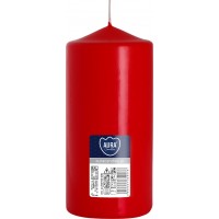Свічка циліндр червона 15 см (sw70/150-030)