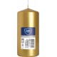 Свеча цилиндр золотая Bispol 10 см (sw50/100-213)