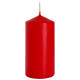 Свічка циліндр червона sw60/120-030 12 см