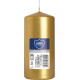 Свічка циліндр золотиста 10 см (sw50/100-213)