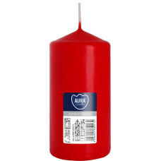 Свічка циліндр червона sw60/120-030 12 см