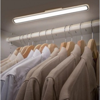 LED лампа світильник на магніті з акумулятором та пультом 31 см