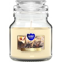 Свічка ароматизована Bispol Ваніль 10 см (бан71-67)