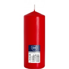 Свеча цилиндр красная Bispol 15 см (sw60/150-030)