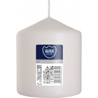 Свеча цилиндр белая Bispol 9 см (sw80/90-090)