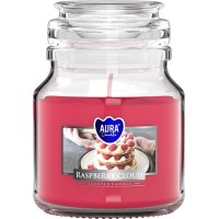 Свеча ароматизированная малиновый крем Bispol 10 см (snd71-329)