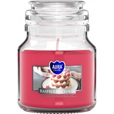 Свеча ароматизированная малиновый крем Bispol 10 см (snd71-329)