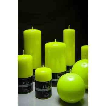 Свеча желтая цилиндр 70х130 мм