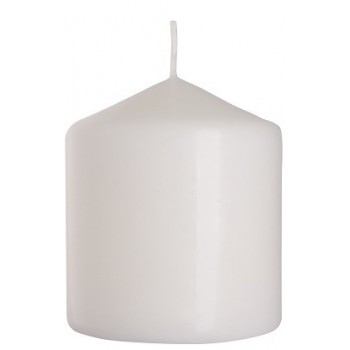Свеча цилиндр белая Bispol 9 см (sw80/90-090)
