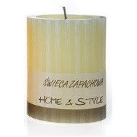 Свічка циліндр ваніль 80х150 мм. кремова