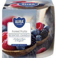 Свічка ароматична в склі Лісові ягоди 7 см sn71s-08