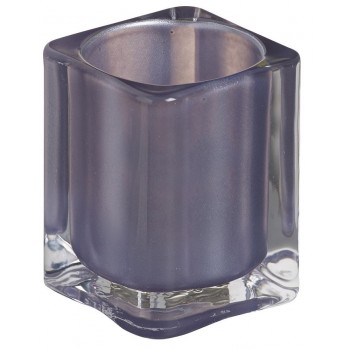 Подсвечник Bolsius стеклянный для чайной свечи 76/55 мм MBL 373-040