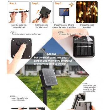 Солнечный хрустальный шар 5м