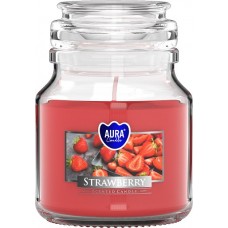 Свеча ароматизированная Bispol Клубника 10 см (snd71-73)