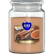 Свеча ароматизированная Bispol Корица 14 см (snd99-65)