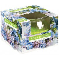 Свеча ароматическая цветочная свежесть Bispol 6см (sn69-358)