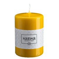 Свічка циліндр жовта Inisio 10 см (70/100-010г)