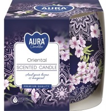 Свеча ароматическая в стекле Bispol Восточная 7 см (sn71s-47)