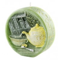 Свічка ароматичний зелений чай 11.5 см