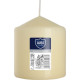 Свічка циліндр кремова 9 см (sw80/90-011)
