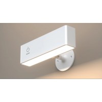 LED лампа на магніті з акумулятором та пультом біла