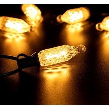 Светодиодная гирлянда водонепроницаемая 7.6 м 10 ламп