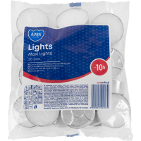 Свечи чайные Bispol Maxi Lights 2,2 см 20 шт (p40-20)