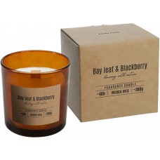 Аромасвеча Лавровый лист ежевика Bispol 10 см (sn100-080-325)