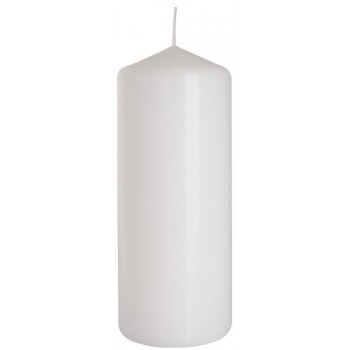 Свеча цилиндр белая Bispol 15 см (sw60/150 -090)