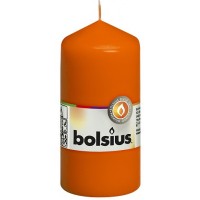 Свічка циліндр жовтогаряча 12 см (60/120-020Б)