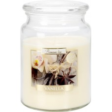 Свеча ароматизированная Bispol Ваниль 10х14 см (snd99-67)