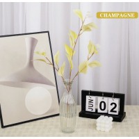 Искусственные листья эвкалипта цвет шампань 48 см