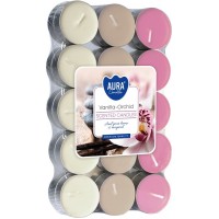 Свічка чайна ароматизована ваніль орхідея 1.5 см 30 шт (p15-30-184)